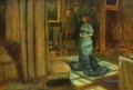 Vorabend st Agnus Präraffaeliten John Everett Millais